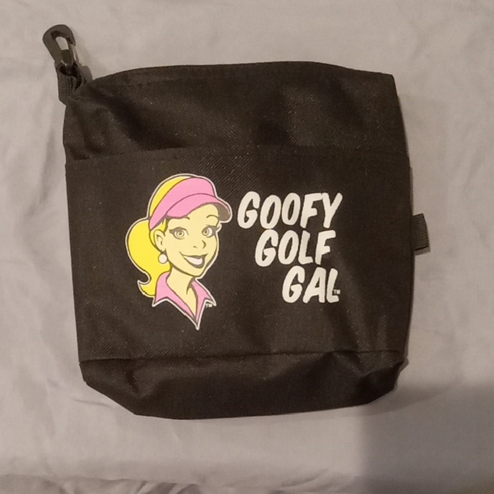 Golf Ball Bag Pouch Zipper